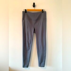 Spyder Grey/Blue Leggings. Active Wear. Size L